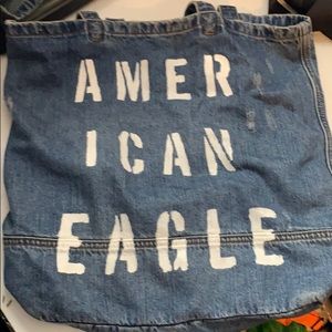american eagle jean bag